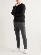 Schiesser - Helge Tapered Logo-Appliquéd Cotton-Jersey Sweatpants - Gray