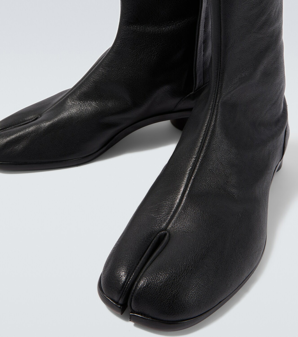 Maison Margiela Tabi leather ankle boots