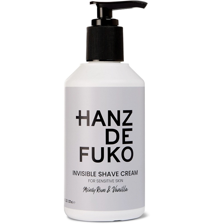 Photo: Hanz De Fuko - Invisible Shave Cream, 237ml - Colorless