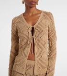 Xu Zhi Crochet lace cardigan