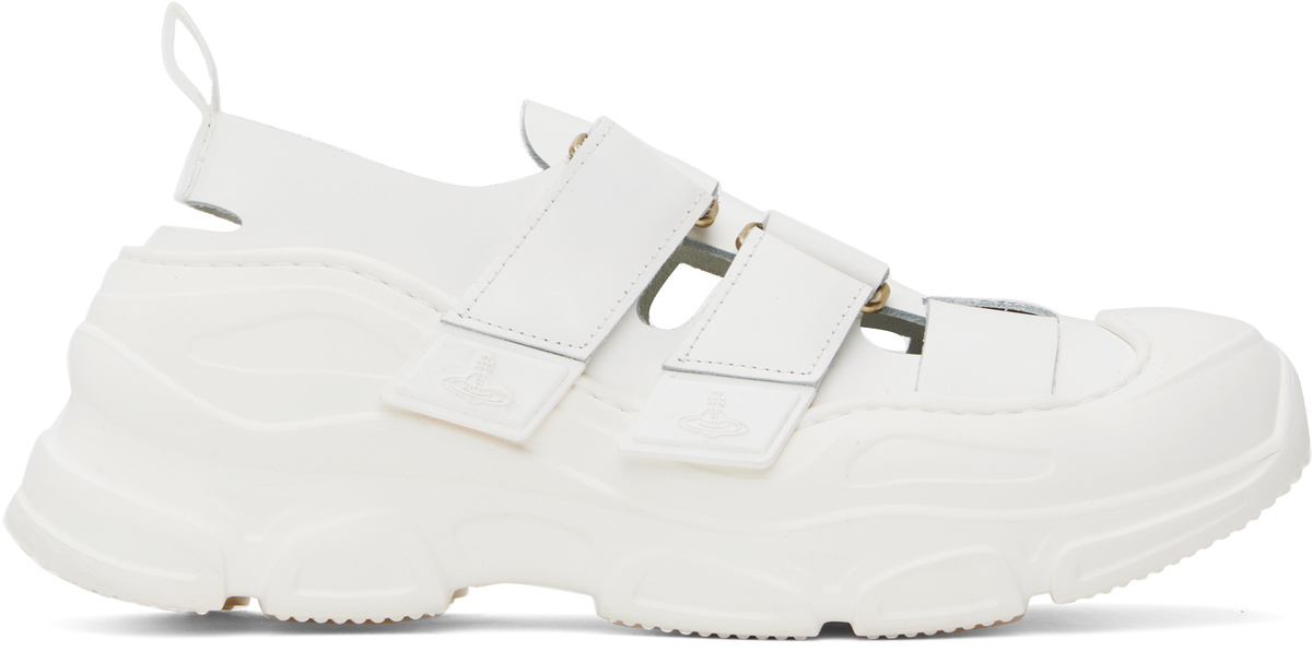 Vivienne Westwood White Catch Stomper Sneakers