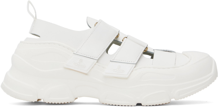 Photo: Vivienne Westwood White Catch Stomper Sneakers
