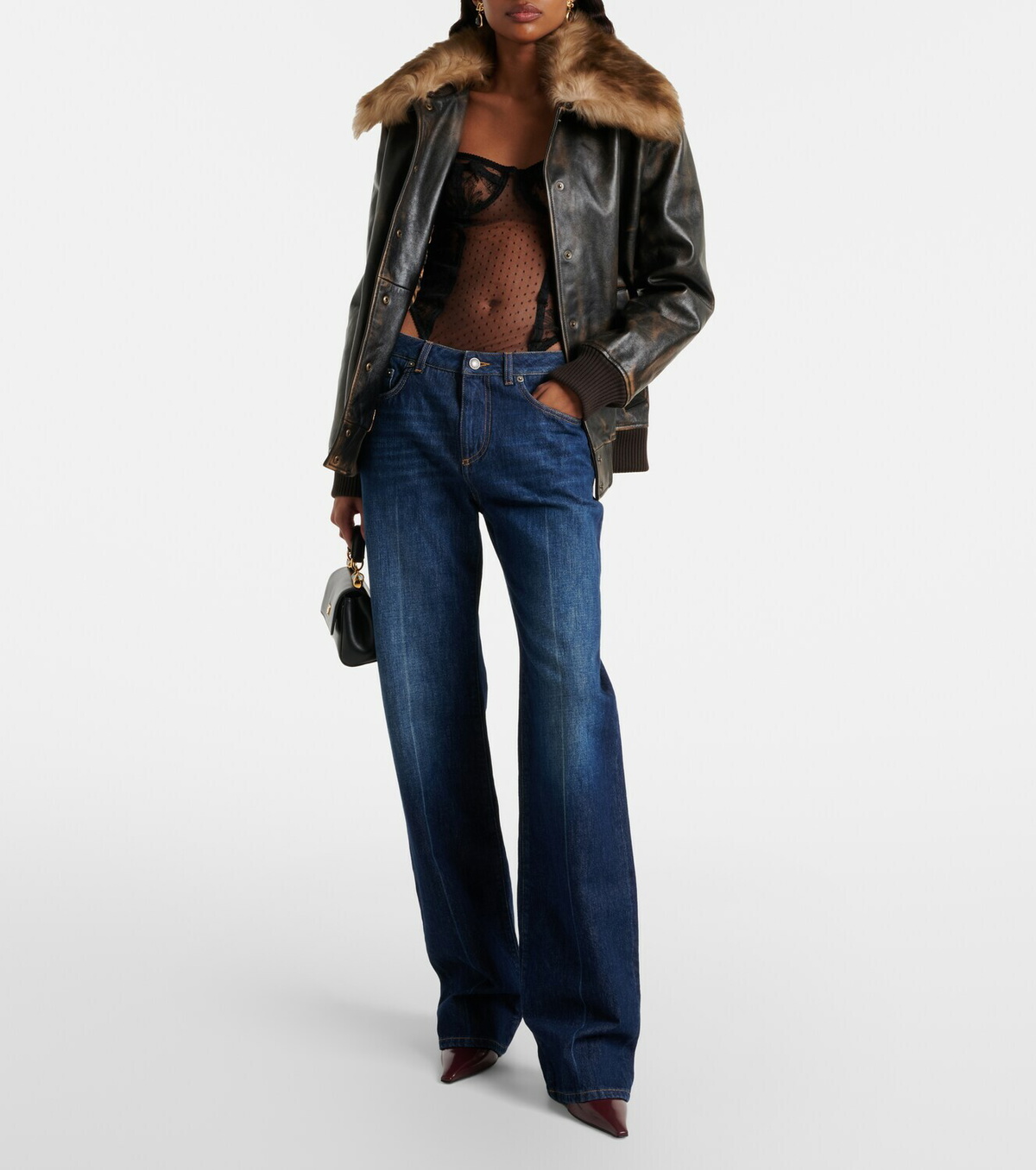Dolce&Gabbana Mid-rise flared jeans