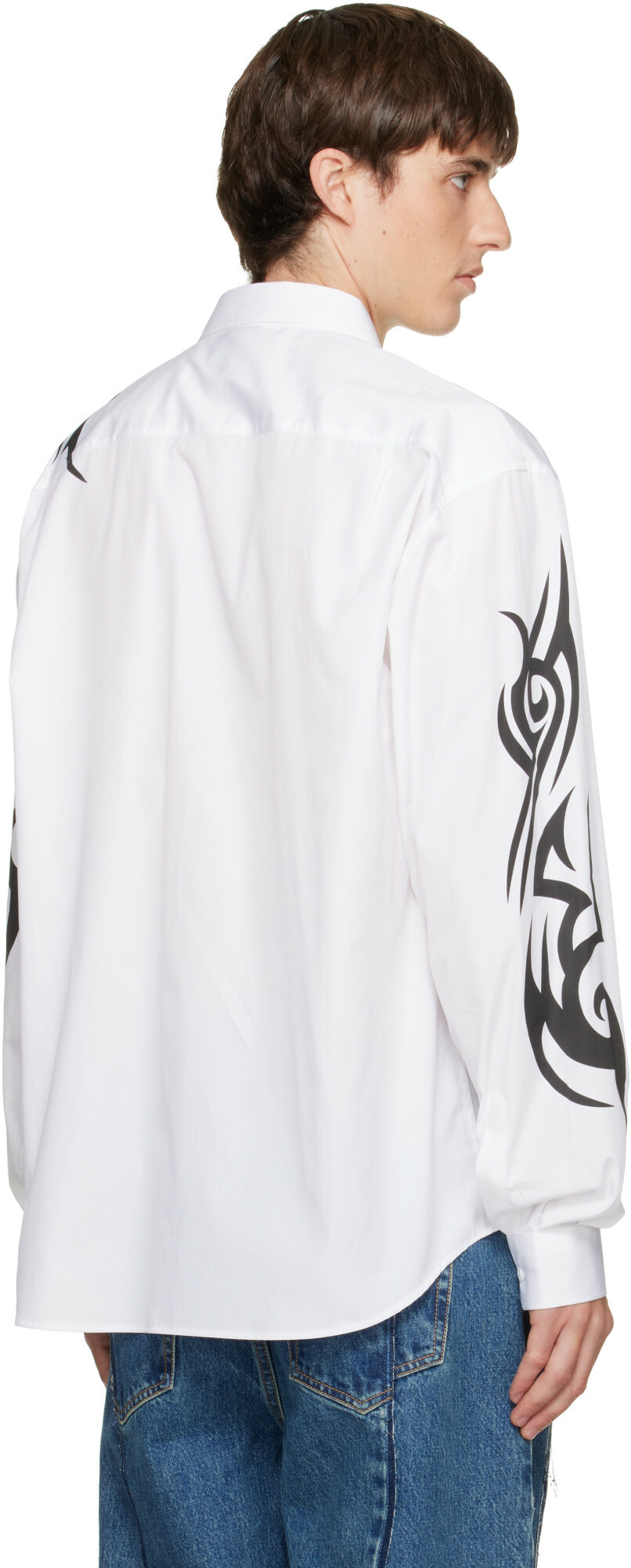 VETEMENTS White Graffiti Shirt