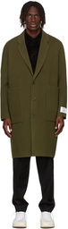 Études Green Wool Archeology Coat