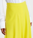 Roksanda Asha crêpe maxi skirt