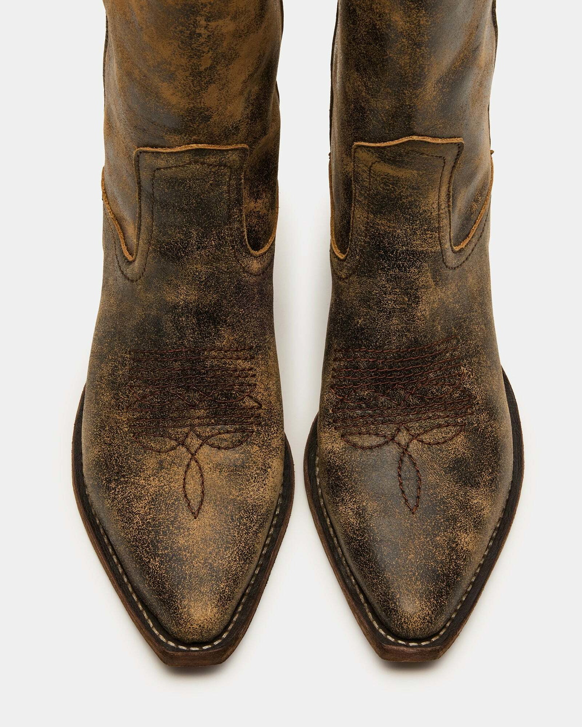 Steve Madden Albany Boots in Brown