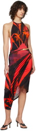 Louisa Ballou Red Halter Tank Top