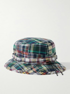 Beams Plus - Throwing Fits Patchwork Checked Cotton Bucket Hat