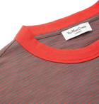 YMC - Oversized Striped Cotton-Jersey T-Shirt - Men - Red