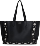 Valentino Black Nellcôte Large Shopping Tote