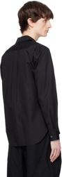 Black Comme des Garçons Black Peter Pan Collar Shirt