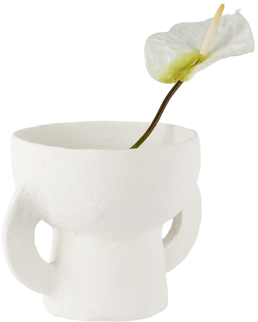 Serax White Marie Michielssen Edition Earth Small Vase