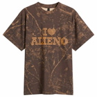 No Problemo Men's I Love Alieno Camo T-Shirt in Multi