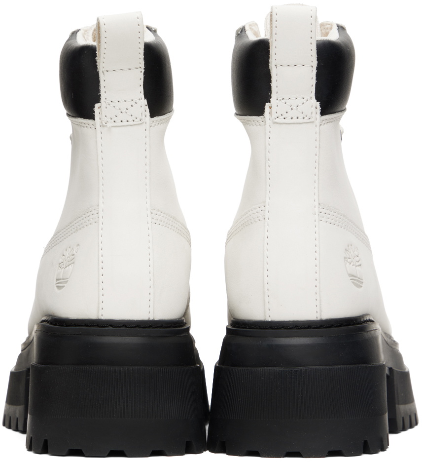 Timberland White boots ×2 Timberland Boots: Women's Size 39. 5 EU