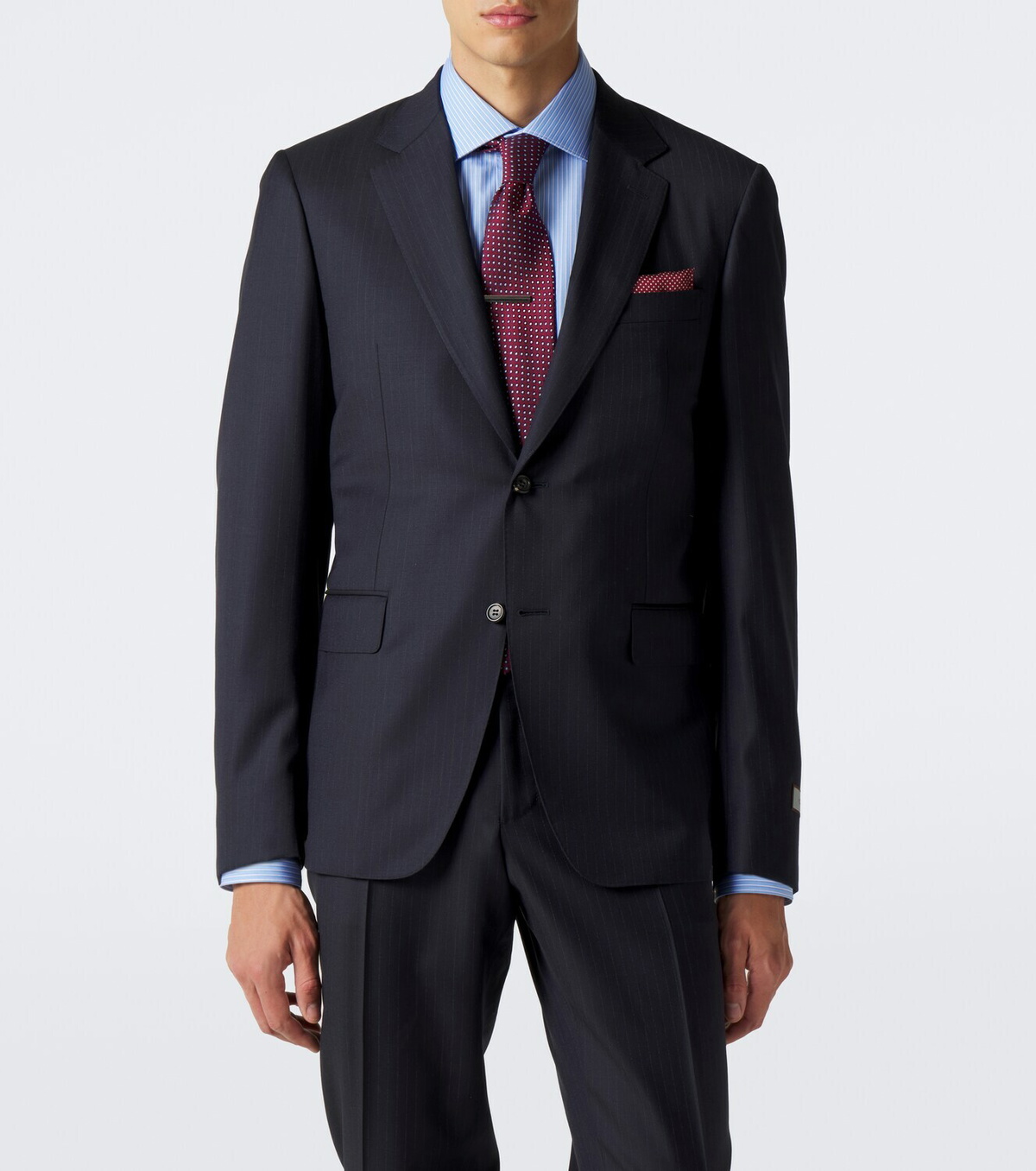 Canali Pinstripe wool suit