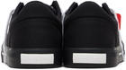 Off-White Black Vulcanized Low Sneakers