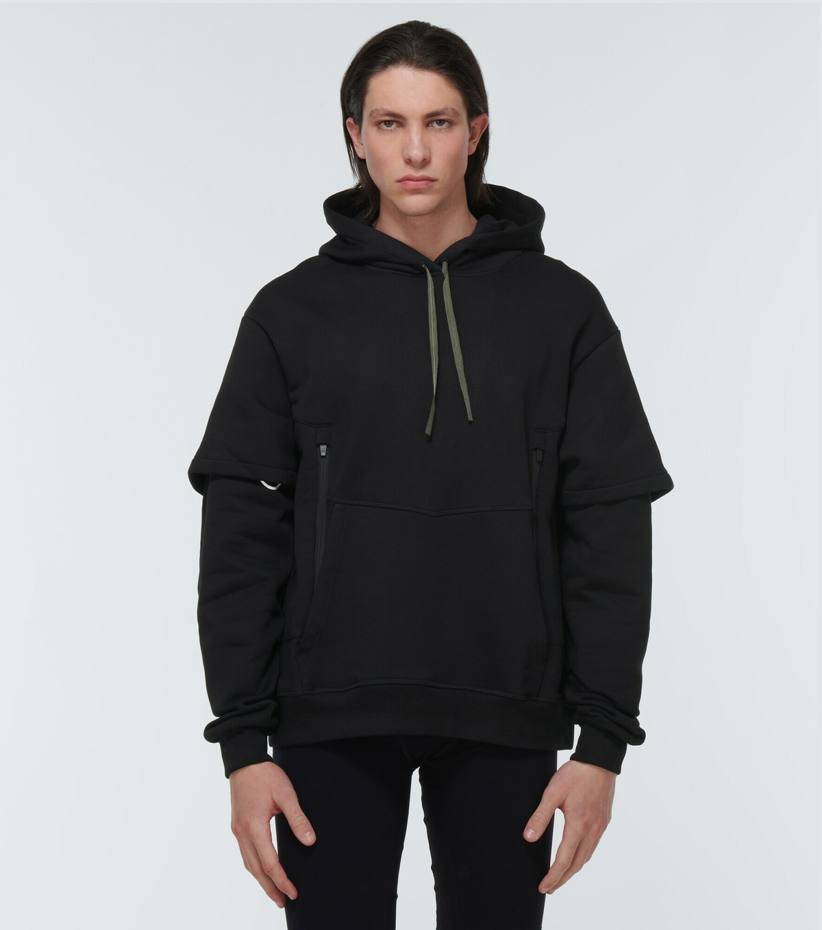Acronym - Cotton jersey hoodie