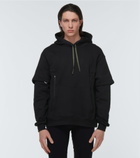 Acronym - Cotton jersey hoodie