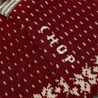 CHUP by Glen Clyde Company Men's Santa Sock in Red