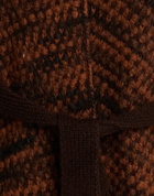 Manila Grace Womens Cardigan in Brown
