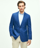 Brooks Brothers Men's Regent Regular-Fit Wool Hopsack Sport Coat | Blue