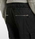 The Attico Cotton-blend cargo pants