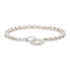 Bleue Burnham Silver B Bracelet