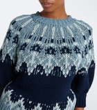 Altuzarra Marty Fair Isle cotton sweater