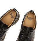 Dr. Martens Men's Lowell Leather Shoe in Black Analine