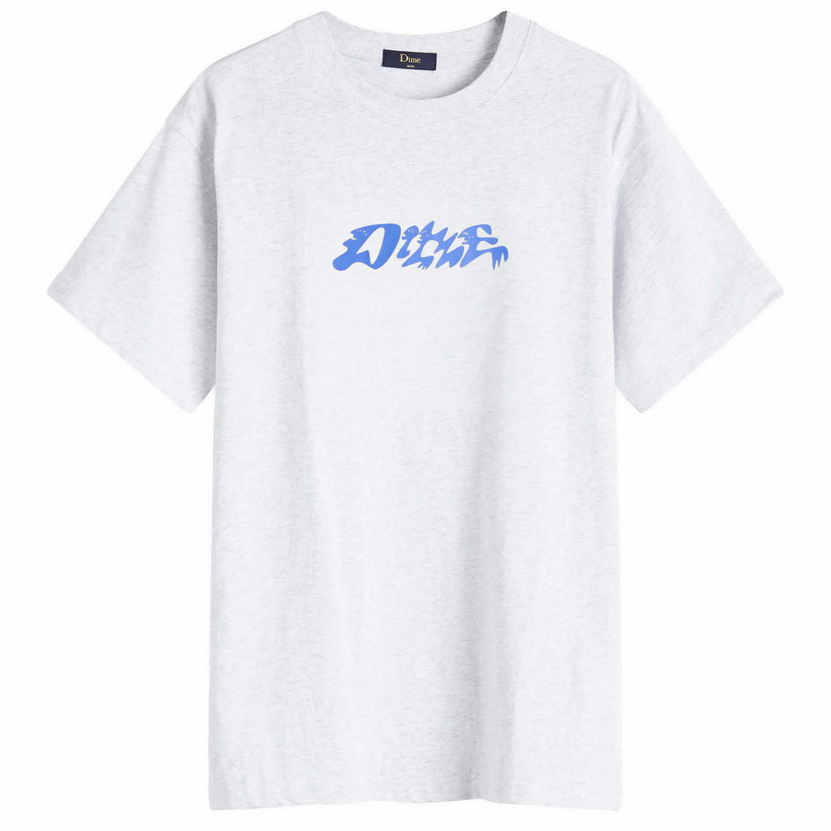 【DIME】VERT T-SHIRT / ASH Dime Men's Happy T-Shirt in Ash Dime