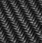 Ermenegildo Zegna - Pelle Tessuta Leather Billfold Wallet - Men - Black