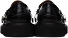 Toga Virilis Black Polished Loafers