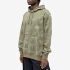 Adidas Men's Adventure Graphic Hoodie in Olive Strata