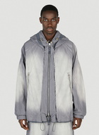 Diesel - J-Roundt-10 Hooded Jacket in Grey