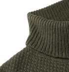 NN07 - Pearl Slim-Fit Knitted Rollneck Sweater - Men - Green