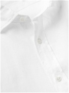 Hartford - Paul Pat Linen Shirt - White