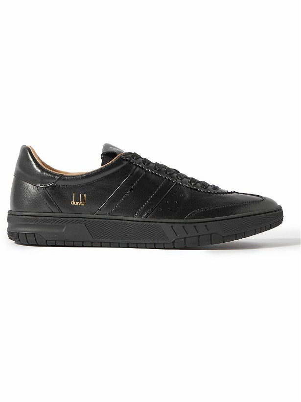 Photo: Dunhill - Court Legacy Leather Sneakers - Black