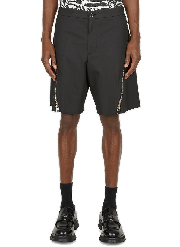 Photo: Zipped Shorts in Black