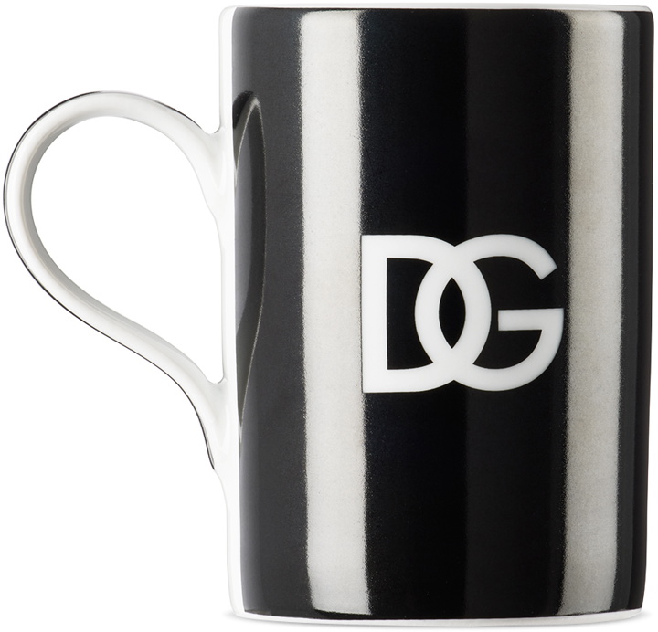 Photo: Dolce & Gabbana Black & White DG Logo Mug