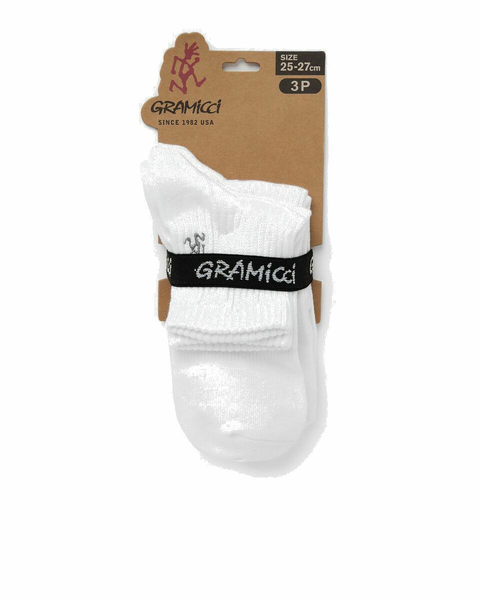 Photo: Gramicci Basic Short Socks White - Mens - Socks
