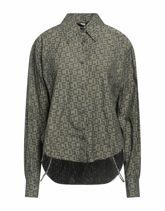 Photo: Gcds Womens Shirt Military in Green