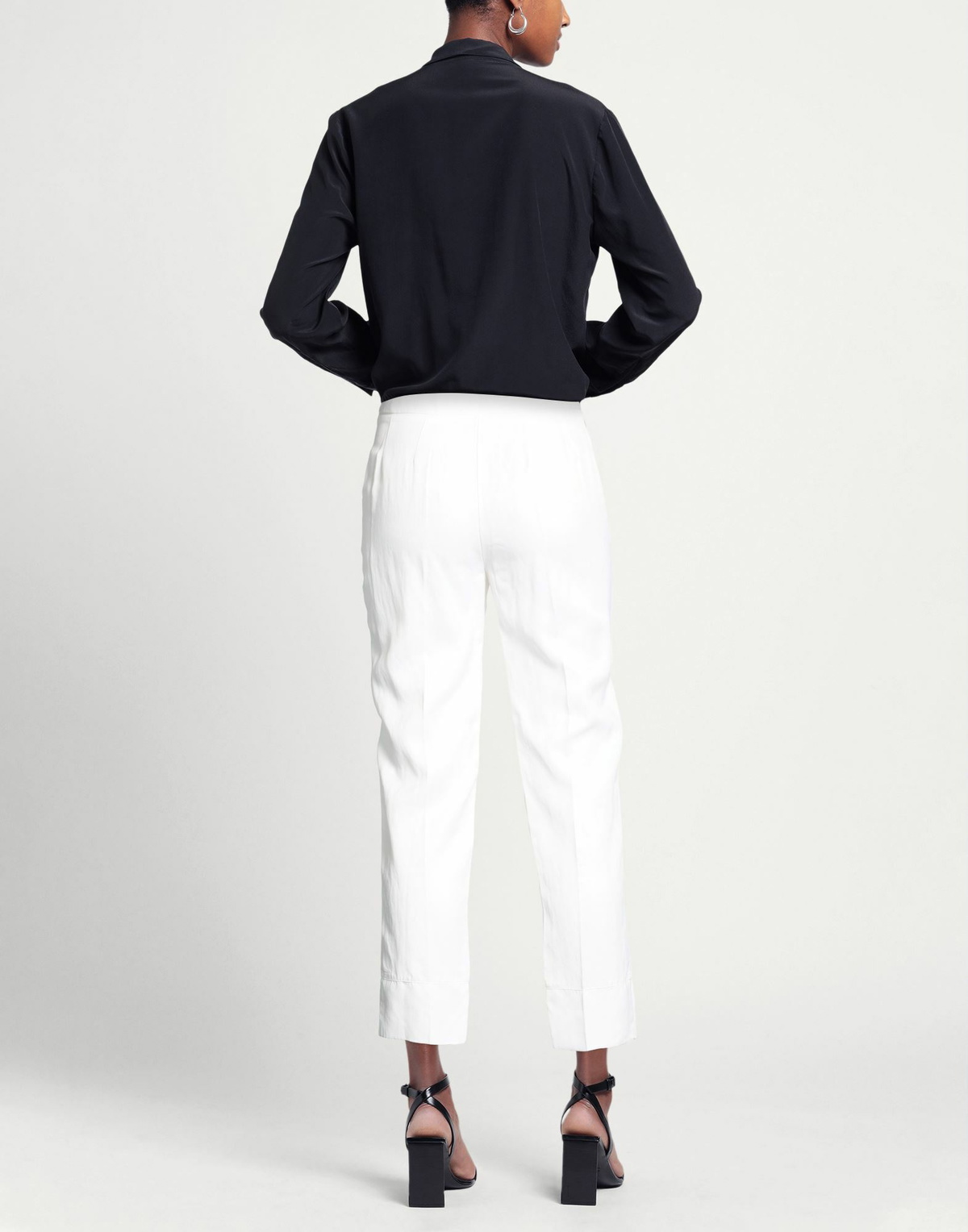 Alessia Santi Womens Pants in White