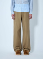 Dries Van Noten Wide-Leg Trousers with Elasticated Waistband