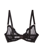 Fleur du Mal Black Tulle Bra