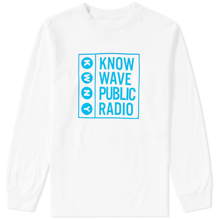 Photo: Know Wave Long Sleeve Public Tee White