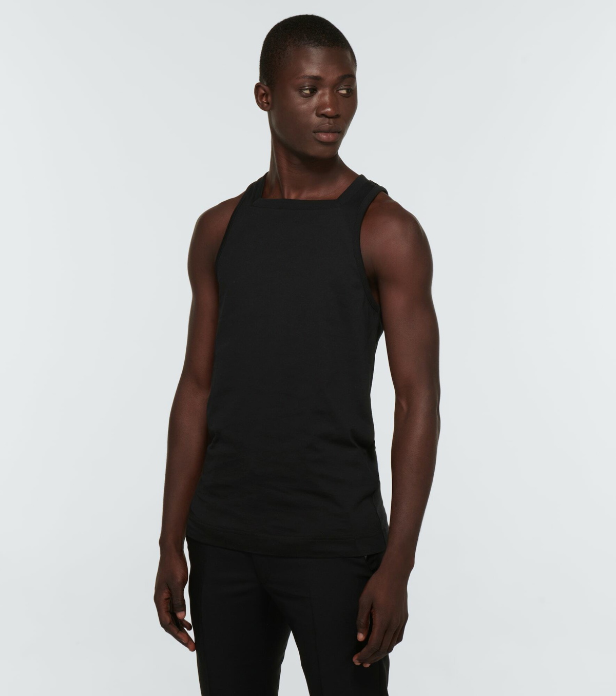 Givenchy - Square-neck cotton tank top Givenchy