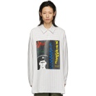 JW Anderson Off-White Gilbert and George Edition Printed Tunic Shirt