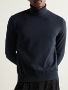 Loro Piana - Slim-Fit Baby Cashmere Rollneck Sweater - Blue