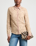 Rochas Womens Shirt in Beige